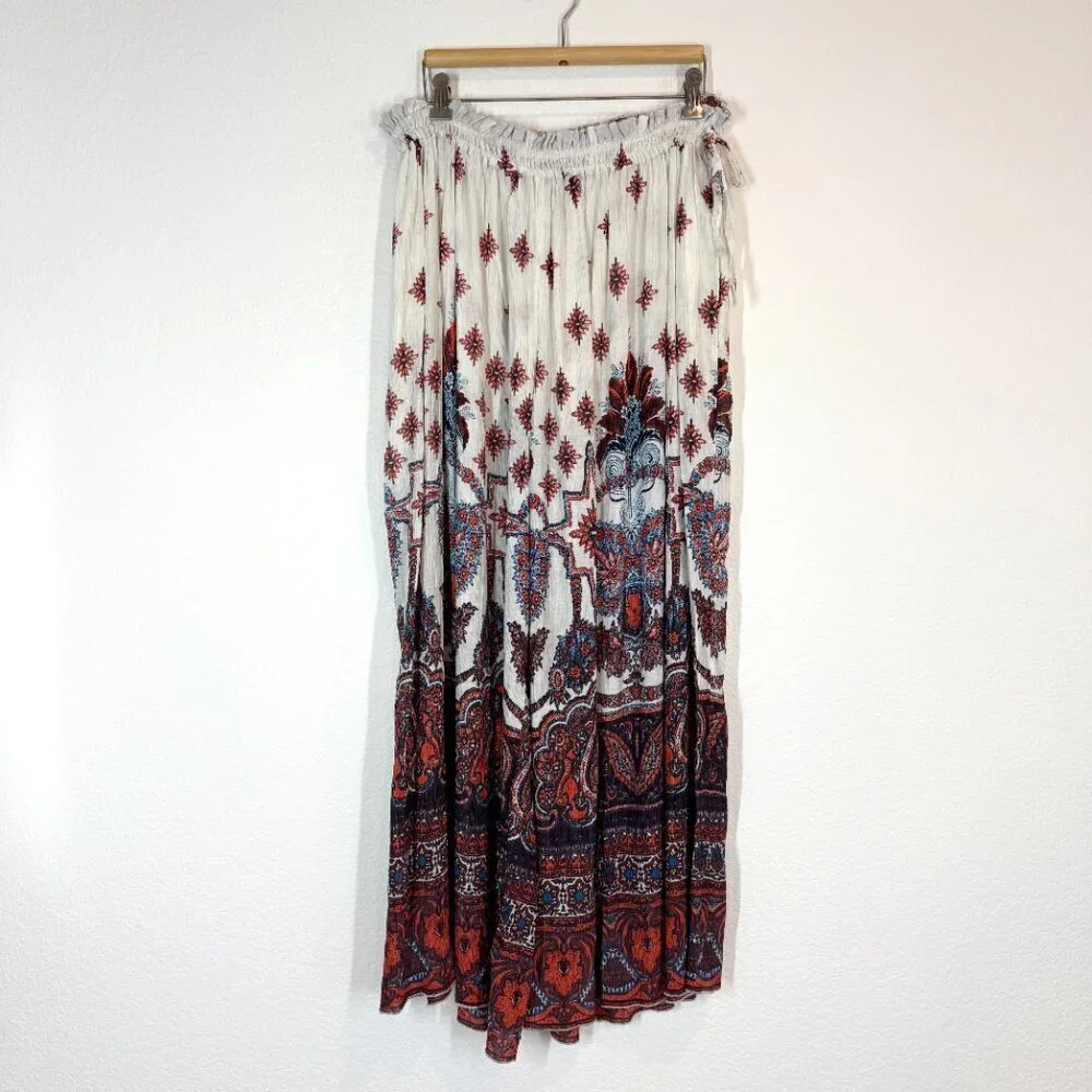 Free People Boho Wide Leg Culotte Pants Small